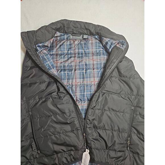 Free Country Quilted UL Puffer Vest Men XXL Black Synthetic Hike Camp Fish Trail - Picture 9 of 10